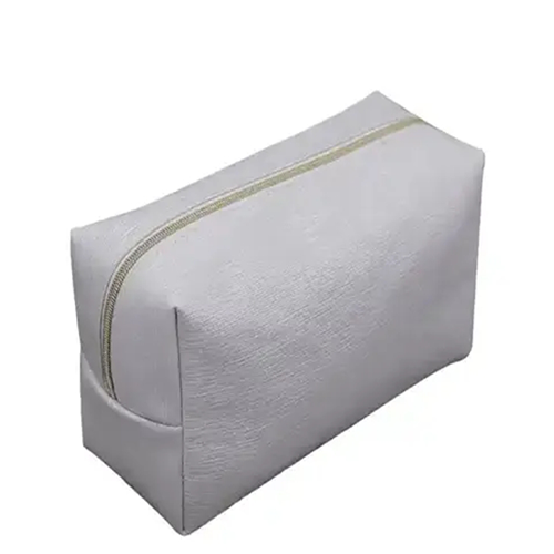 white-minimalist-faux-leather-makeup-pouch