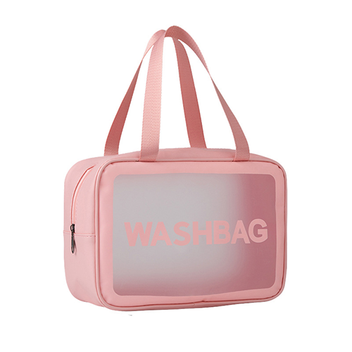 New Six-piece Transparent Makeup Bag Beach Hanging Toiletry Bag For Women
