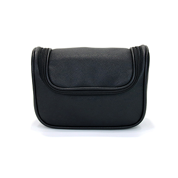 Waterproof  Rectangle Lipstick Make Up Brush Case Leather Makeup Pouch