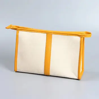 2026 Newest Professional Print Fashion Wholesale Canvas Cosmetic Bag 