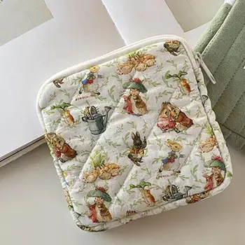 Wholesale Quilted Cosmetic Pouch Set | Pastel Makeup Bags with Soft Fabric & Elegant Design for Beauty Brands & Retailers