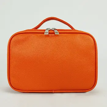 2026 Bew Desktop Leather Fashion Extra Large Makeup Travel Box Bag 