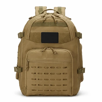 Travel Tactical Backpack – Large MOLLE Rucksack with Luggage Strap