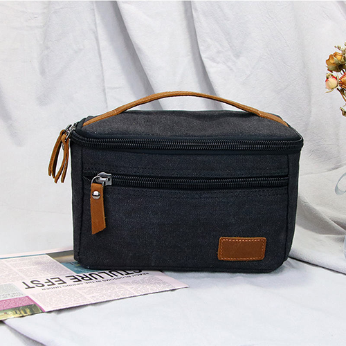 Wholesale Makeup Kit Bag Vintage Canvas Personalized Waterproof Toiletry Bag