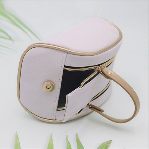Factory Supply Wholesale Small Cosmetic Bags Oem Leather Make Up Bag
