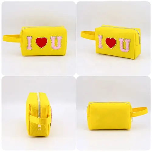 Business Trip Cleaning Supplies Multifunction Nylon Makeup Cosmetic Bag Large