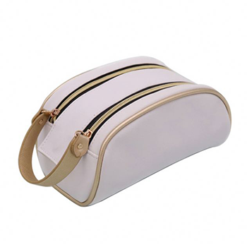 Factory Supply Wholesale Small Cosmetic Bags Oem Leather Make Up Bag