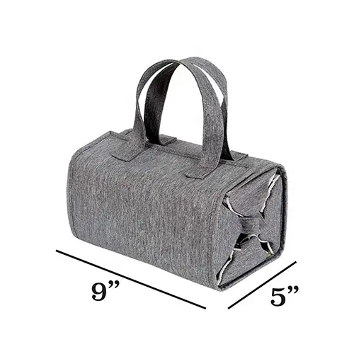 Custom Roll Up Hanging Toiletry Organizer Bag Waterproof Travel OEM Supplier