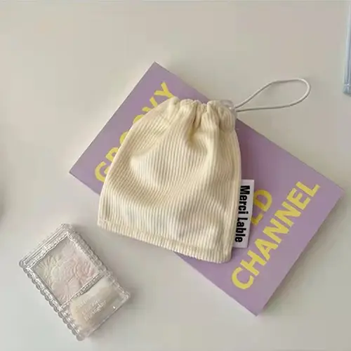 Bulk Pink Drawstring Makeup Pouches | Custom Logo Beauty Bags | BEARKY Factory