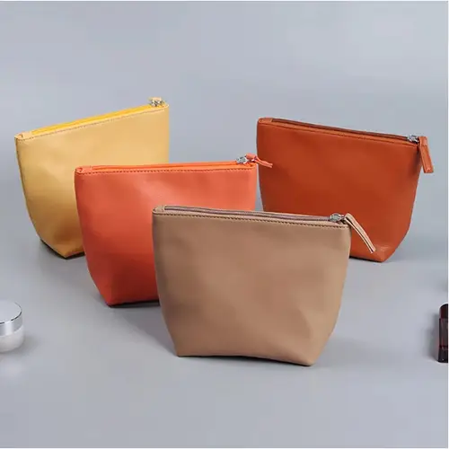 New Hot Sale Simple Style Fashion Creative Toiletry Bag Leather Mens Dopp Kit