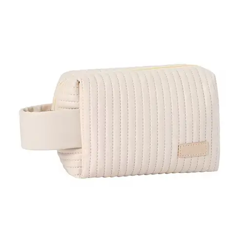 Custom Quilted Cosmetic Pouch for Beauty Brands & Travel Collections