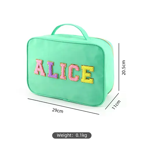 Custom Transparent PVC Cosmetic Bag for Beauty & Travel Brands