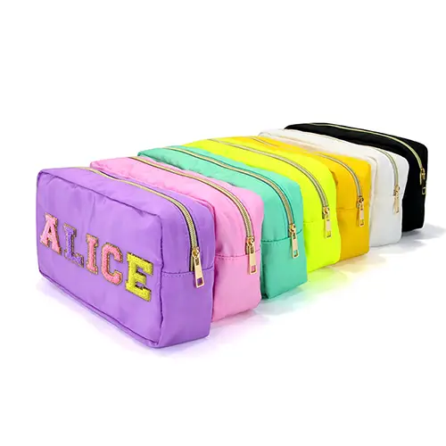 New European Business Travel Women Professional Make Up Case Bag Canvas