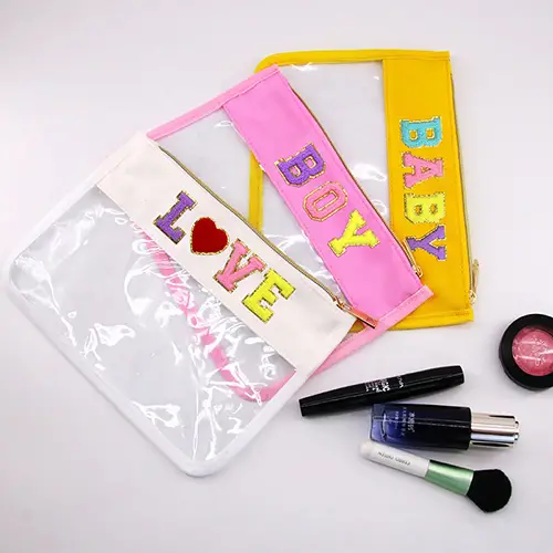 Custom Clear Cosmetic Bag Manufacturer | PVC Travel Toiletry Bag Supplier