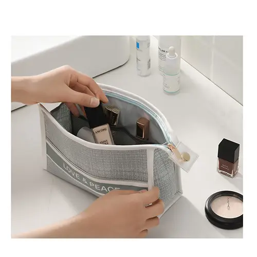 Premium Woven Travel Cosmetic Organizer - Beauty Brand OEM Bulk Line
