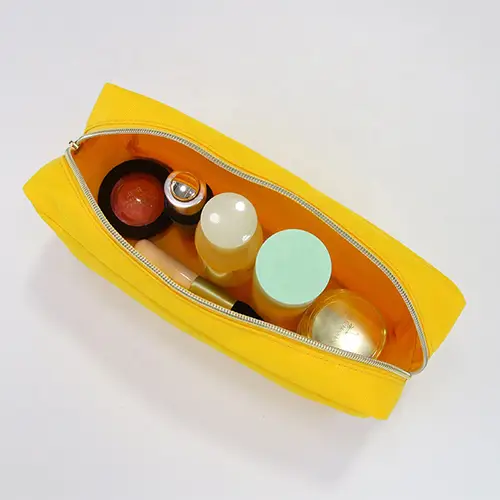 New European Business Travel Women Professional Make Up Case Bag Canvas