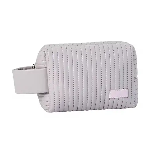 Custom Quilted Cosmetic Pouch for Beauty Brands & Travel Collections