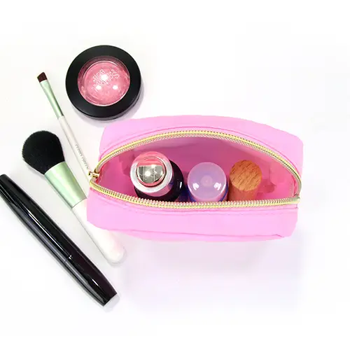 Private Label Nylon Cosmetic Pouch for Promotional & Retail Programs