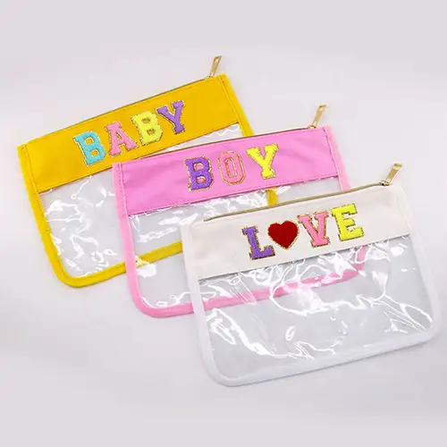 Custom Clear Cosmetic Bag Manufacturer | PVC Travel Toiletry Bag Supplier