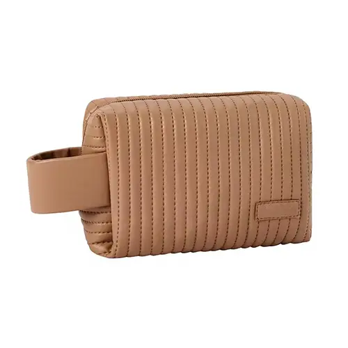 Custom Quilted Cosmetic Pouch for Beauty Brands & Travel Collections
