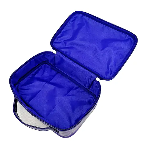 Custom Glossy PU Leather Travel Cosmetic Bag Manufacturer for Beauty Brands & Travel Kits