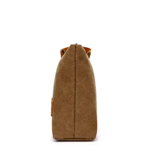 Fashion School Home Use Custom Hanging Canvas Dopp Kit Best Make Up Travel Case Bag