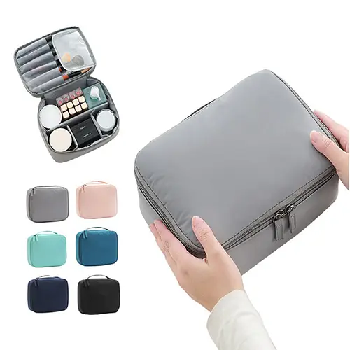 Travel Square Handy Premium Shaving Hanging Makeup Organizer Student Beauty Practical Mens Toiletry Bags