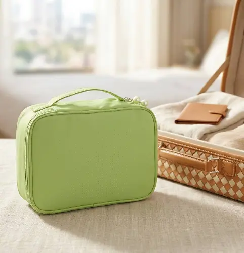 Bearky New Best Makeup Cosmetic Bag Travel Student Girls Outdoor Large Makeup Organizer Bag