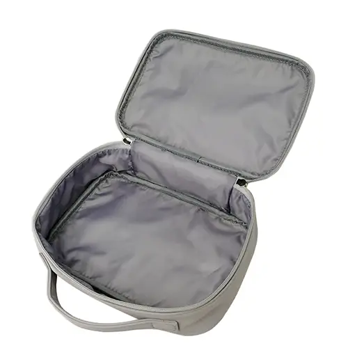 Manufacturers Foldable Handle Zippered Big Luxury Makeup Storage Toiletry Bag