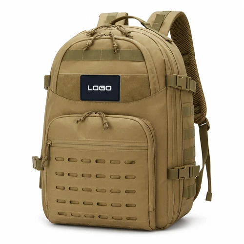Travel Tactical Backpack – Large MOLLE Rucksack with Luggage Strap
